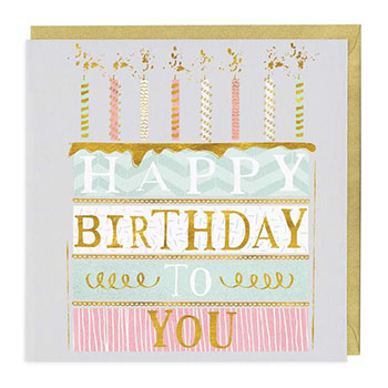 Card Happy Birthday To You